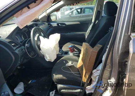 2019 Nissan Sentra S из США, поврежденный, VIN 3N1AB7AP9KY407541